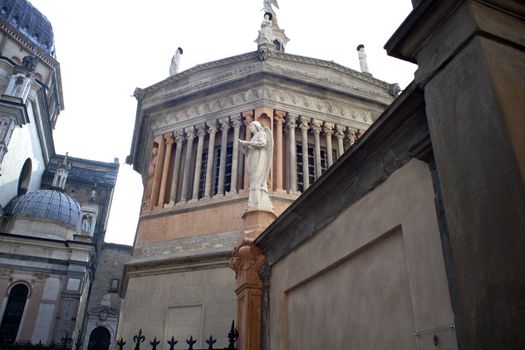 View of Baptistry, Bergamo Alta - Italy