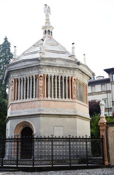 View of Baptistry, Bergamo Alta - Italy