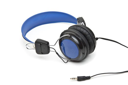 Wireless headphone isolated on white