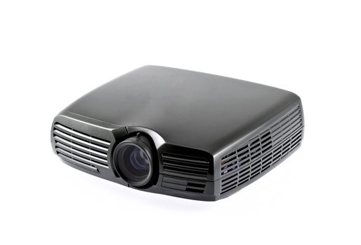 Multimedia black projector