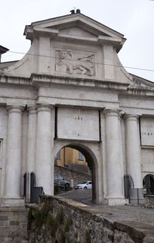 Porta San Giacomo, Bergamo alta, Italy