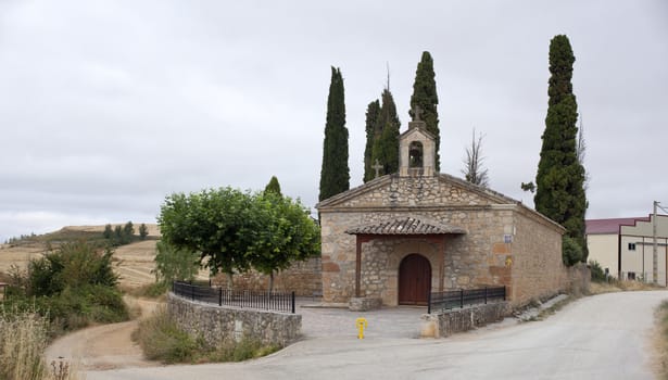 Church in The road to Compostela - Way of St. James