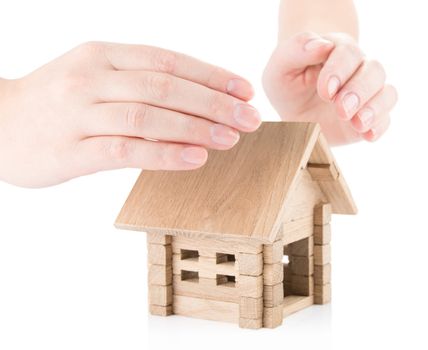Insurance of real estate concept
