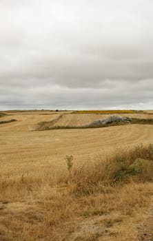 View of spanish countryside