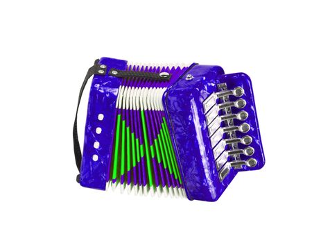 accordion isolated