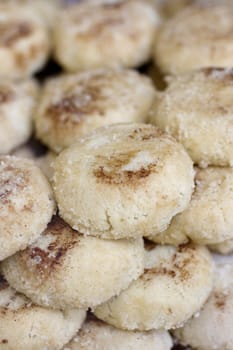 Photo of delicious French pastries