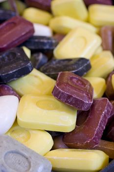 A lot of colorful soaps