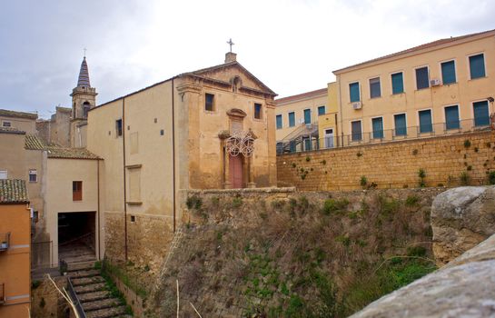 View of a Church, Leonforte - Sicily, Italy