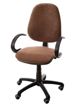 Office chair isolated on white