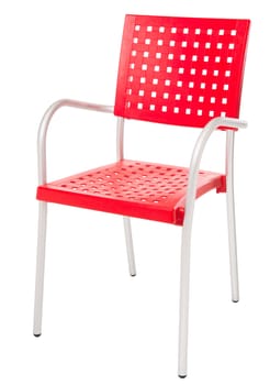 Contemporary  chair isolated on white background