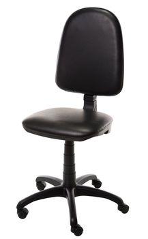 Office chair isolated on white