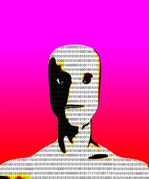 An artificial intelligent machine with Binary numbers.