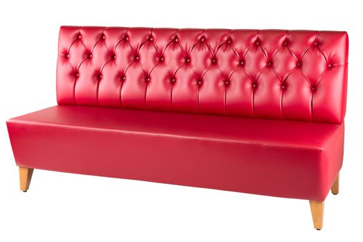 upholstered furniture isolated on white