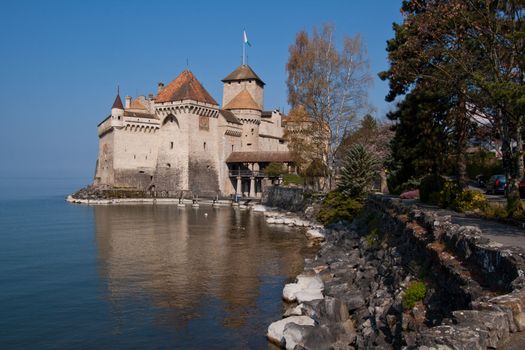 Chateau de Chillon, Montreux Switzerland