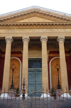 Teatro Massimo, opera house in Palermo - Italy