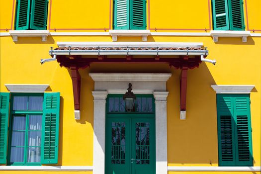 Yellow house in Trieste - Italy