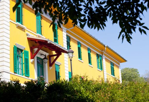 Yellow house in Trieste - Italy