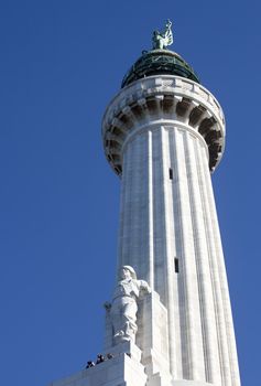 Lighthouse on the blue sky, Trieste - Italy