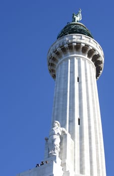 Lighthouse on the blue sky, Trieste - Italy