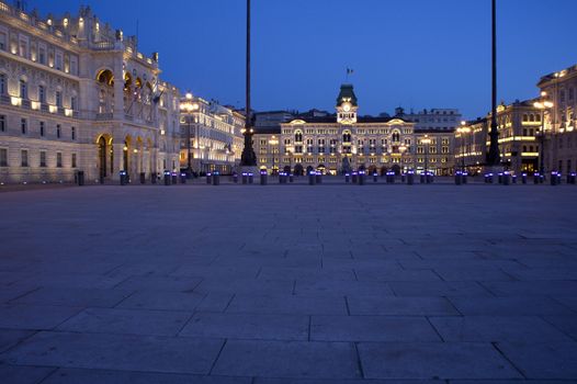 Piazza unità d'Italia, Trieste - Italy