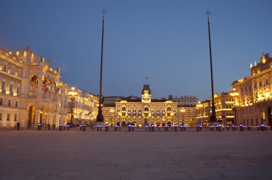 Piazza unità d'Italia, Trieste - Italy