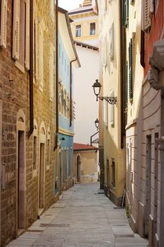 Music Street in Trieste, Italy