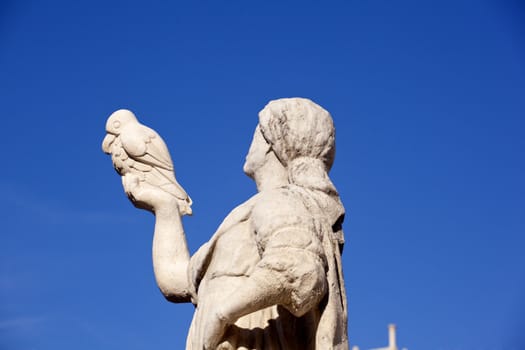 Statue with pelican, Trieste - Trieste
