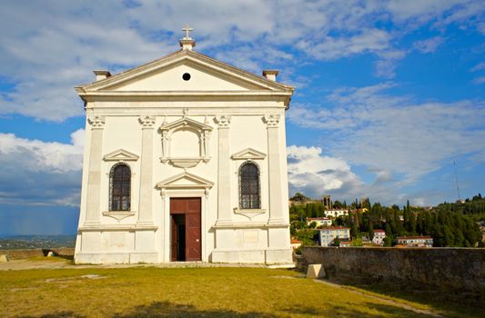 View of St. George church, Piran - Slovenia
