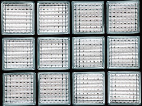 Pattern of seamless clear white Glass wall surface texture