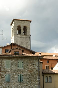 Bell tower of St. Pietro and St.Biagio, Cividale del Friuli - Italy