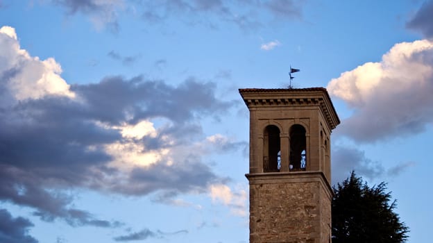 Bell tower of St. Pietro and St.Biagio, Cividale del Friuli - Italy