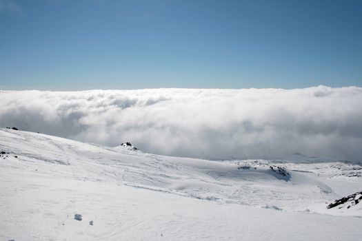 Etna covered by snow - Sicily, Italy