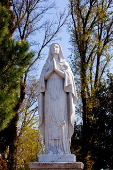 Statue of Virgin Mary, Barbana island - Grado