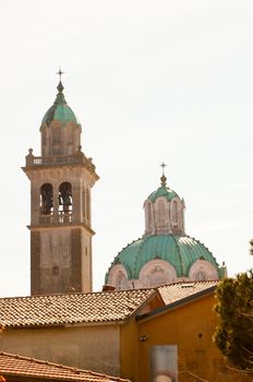 Marian Shrine on the island of Barbana, Grado - Italy