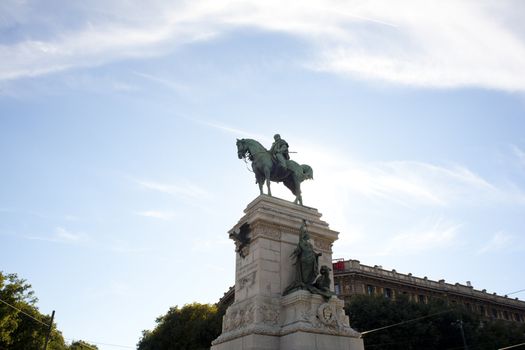 Garibaldi monument, Milan - Italy