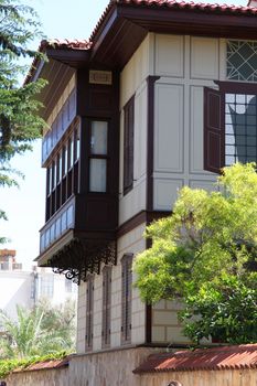 Turkey. Antalya town. Traditional Turkish house