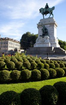 Garibaldi monument, Milan - Italy