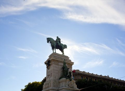 Garibaldi monument, Milan - Italy