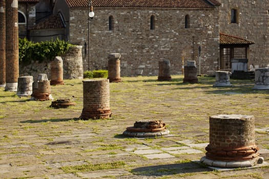 St Giusto Roman ruins, Trieste - Italy