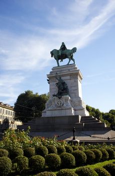 Garibaldi monument, Milan - Italy