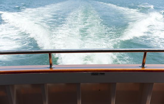 Seaview of a Ferry boat - Grado