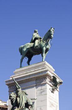 Garibaldi monument, Milan - Italy