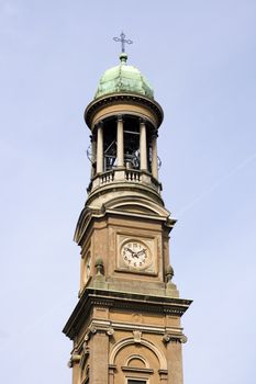 Bell tyower, St. Luigi church of Milan - Italy