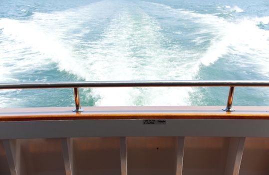 Seaview of a Ferry boat - Grado