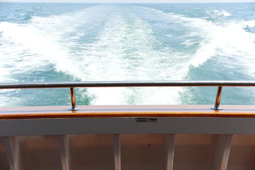 Seaview of a Ferry boat - Grado