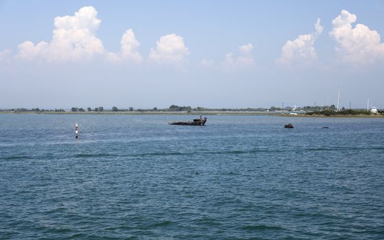 View of Grado lagoon - Italy