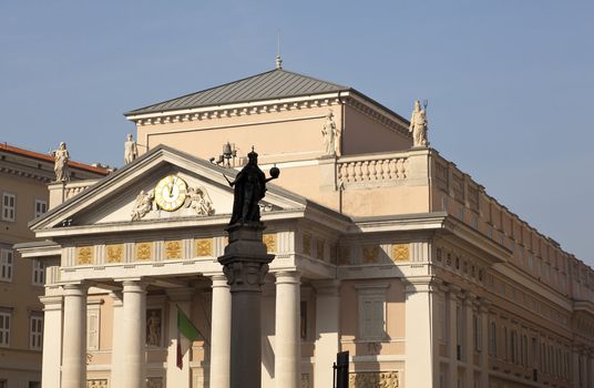 Stock exchange building, Trieste - Italy