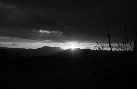 Enna and Calascibetta skyline - Sicily