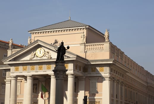 Stock exchange building, Trieste - Italy