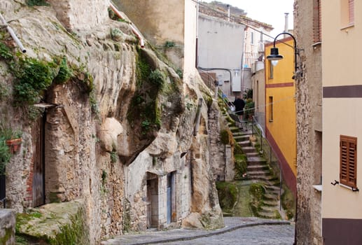 Sperlinga, medieval village in Sicily